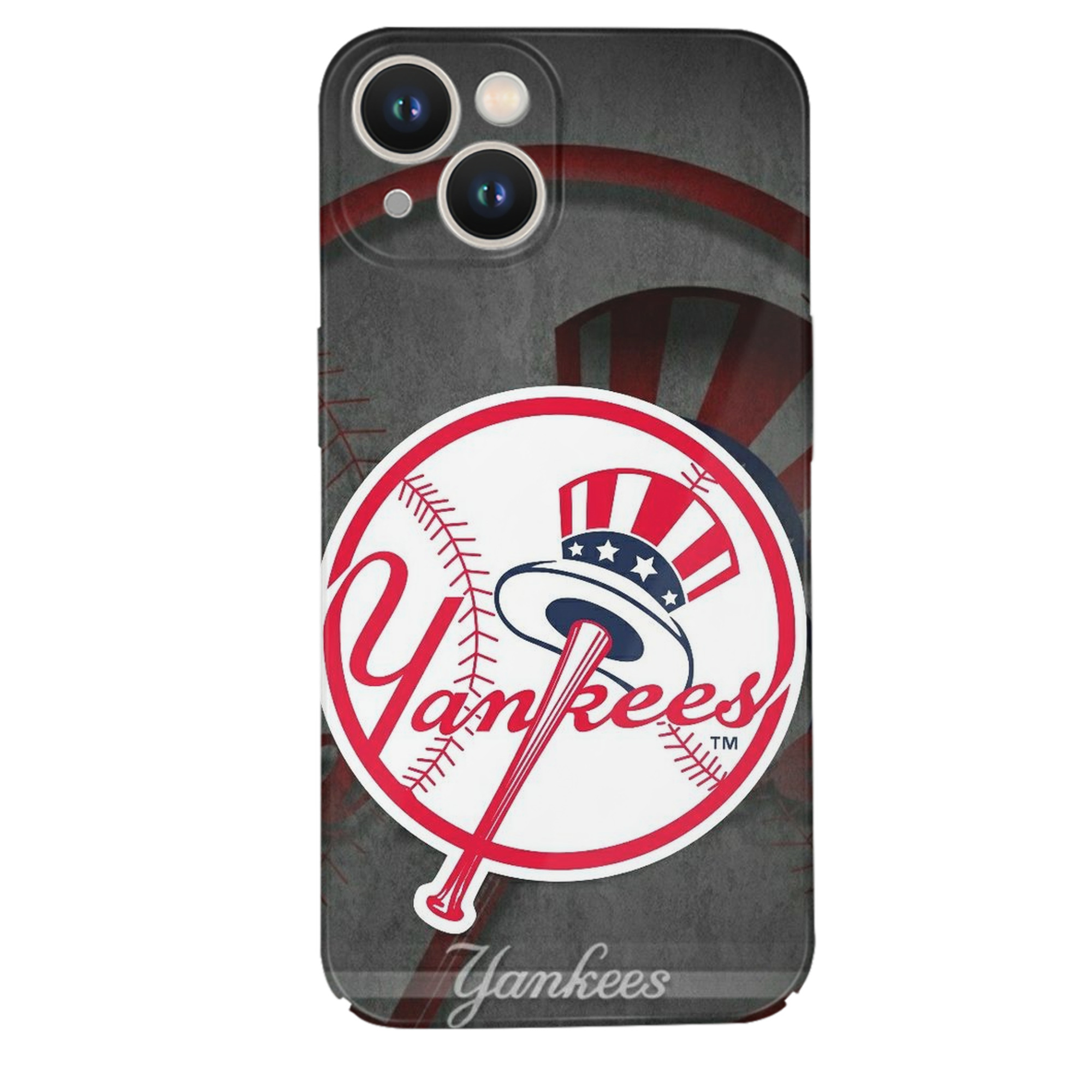 New York Yankees 228 IPhone 14 Series Full-Cover Hard Case – Shockproof With Raised Camera Protection – Precise Cutouts, Wireless Charging Compatible – Durable, Anti-Yellowing, Easy To Clean